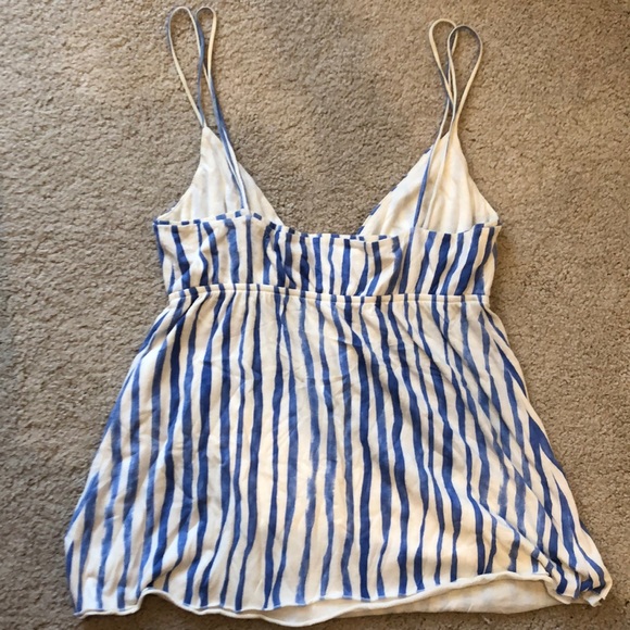Blue & white J.Crew top - Picture 5 of 5